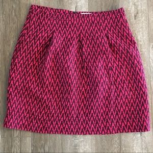LOFT Skirts - Loft Pink and Purple Chevron Skirt LOFT Skirts - Loft Pink and Purple Chevron Skirt